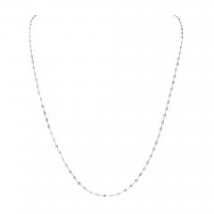 PLATINUM 4 CARAT PETITE DIAMOND BY THE YARD 20 INCH CHAIN NECKLACE - 2688842