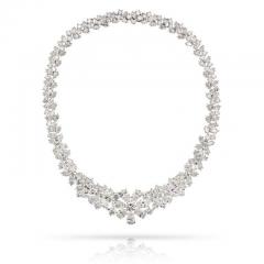 PLATINUM 75 00CTS DIAMOND COLLAR NECKLACE - 2227907