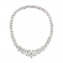 PLATINUM 75 00CTS DIAMOND COLLAR NECKLACE - 2228865