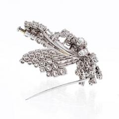 PLATINUM 8 00 CARAT DIAMOND SPRAY BROOCH - 2292085