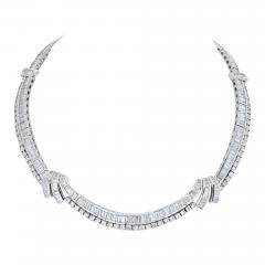 PLATINUM COLLAR BRIDAL NECKLACE - 2962658