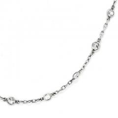 PLATINUM DIAMOND BY THE YARD 2 85CTTW NECKLACE - 3049514