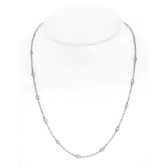 PLATINUM OLD MINE DIAMOND BY THE YARD CHAIN 2 75CTTW NECKLACE - 3049524