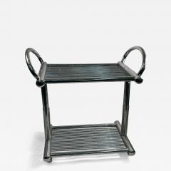 POST MODERN CHROME BAR CART - 3363289