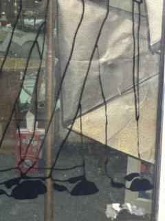 POST MODERN SHARP DRESSED MEN MOTIF MIRROR - 4691295