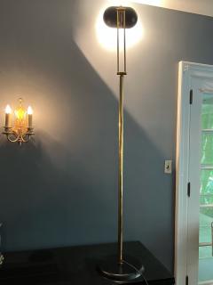 POST MODERNIST ITALIAN BRASS ADJUSTABLE FLOOR LAMP - 2673820