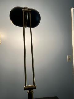 POST MODERNIST ITALIAN BRASS ADJUSTABLE FLOOR LAMP - 2673823