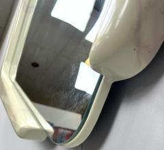POST MODERNIST LACQUERED BOOMERANG WALL MIRROR - 3480855