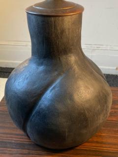 POST MODERNIST ORGANIC BRUTALIST FORM POTTERY LAMP - 2484074