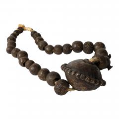 PRIMITIVE BRONZE NECKLACE - 4000245