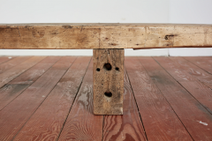 PRIMITIVE FRENCH BENCH COFFEE TABLE - 3662906