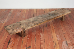 PRIMITIVE FRENCH BENCH COFFEE TABLE - 3662982