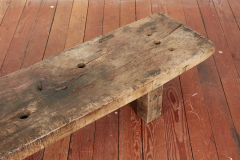 PRIMITIVE FRENCH BENCH COFFEE TABLE - 3662984
