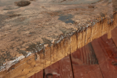 PRIMITIVE FRENCH BENCH COFFEE TABLE - 3663000