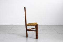 PRIMITIVE RUSHED CHAIR - 1398089