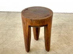 PRIMITIVE WOOD STOOL - 2935243