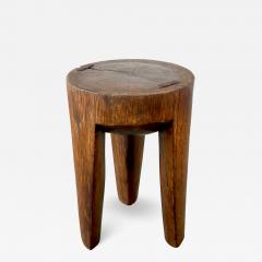 PRIMITIVE WOOD STOOL - 2940223