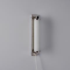 Paavo Tynell 1930s Finnish Cylindrical Glass Plug in Wall Lamp in the Manner of Paavo Tynell - 4104555