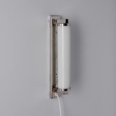 Paavo Tynell 1930s Finnish Cylindrical Glass Plug in Wall Lamp in the Manner of Paavo Tynell - 4104556