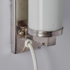 Paavo Tynell 1930s Finnish Cylindrical Glass Plug in Wall Lamp in the Manner of Paavo Tynell - 4104557