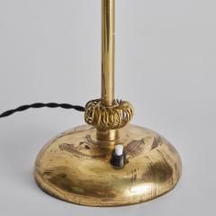 Paavo Tynell 1950s Finnish Brass Table Lamp Attributed to Paavo Tynell - 2726477