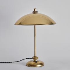 Paavo Tynell 1950s Finnish Brass Table Lamp Attributed to Paavo Tynell - 2726478