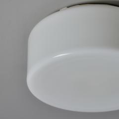 Paavo Tynell 1950s Idman Model 80114 Glass Flush Mount Attributed to Paavo Tynell - 4104617