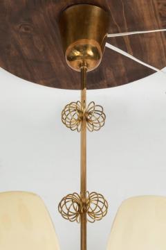 Paavo Tynell 1950s Paavo Tynell Five Glass Chandelier for Taito Oy - 517446