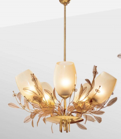 Paavo Tynell 5 Lights Chandelier by Paavo Tynell - 2792634