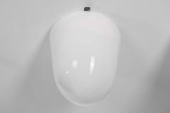 Paavo Tynell 80112 20 Milk Glass Ceiling Light by Paavo Tynell for Idman Oy Finland 1950s - 4350715