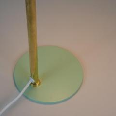 Paavo Tynell A Pair of Green Brass Paavo Tynell Table Lamps Model 9227 Idman Oy 1950s - 4649330