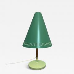 Paavo Tynell A Turqoise Mint Green Paavo Tynell Table Lamp Model 9222 Idman 1950s - 4026795