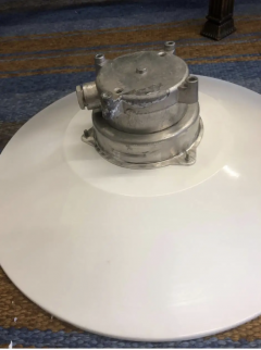 Paavo Tynell A pair of flush mount light by Paavo Tynell for Idman Oy Model H10 100  - 4184186