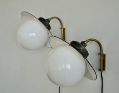 Paavo Tynell A pair of indoor outdoor wall lights by Paavo Tynell for Taito - 3648083