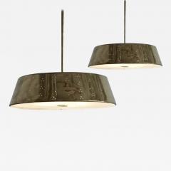 Paavo Tynell A pair of large pendants by Paavo Tynell for Idman - 4187973
