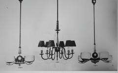 Paavo Tynell Art Deco Ceiling Lamp Attributed Paavo Tynell Taito 1930s - 3977060