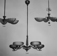 Paavo Tynell Art Deco Ceiling Lamp Attributed Paavo Tynell Taito 1930s - 3977062