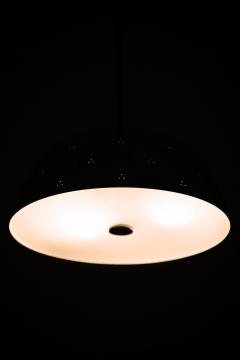 Paavo Tynell Ceiling Lamp in Brass and Glass by Paavo Tynell 1950s - 4565015