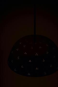 Paavo Tynell Ceiling Lamp in Brass and Glass by Paavo Tynell 1950s - 4565017