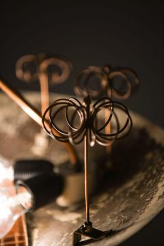 Paavo Tynell Ceiling Lamp in Copper and Brass by Paavo Tynell 1940s Taito Oy - 4369867