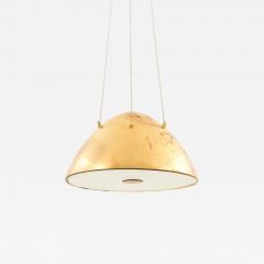 Paavo Tynell Ceiling Lamp with Dome shaped Brass Shade by Paavo Tynell 1952s - 4444233