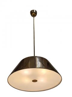 Paavo Tynell Grand Paavo Tynell Perforated Brass Ceiling Pendant Idman 1950s - 3933135