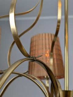 Paavo Tynell Important Paavo Tynell Chandelier for Kuusihokki Restaurant Taito 1940s - 4496748