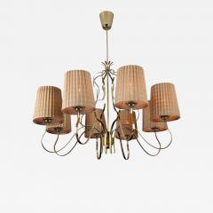 Paavo Tynell Important Paavo Tynell Chandelier for Kuusihokki Restaurant Taito 1940s - 4497290
