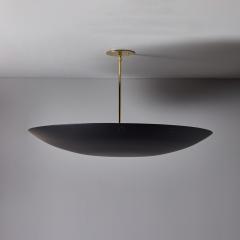 Paavo Tynell Large Raul Reyes Rey 30 Perforated Dome Chandelier in Black - 4174179