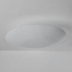 Paavo Tynell Large Two Enlighten Rey Perforated Dome Ceiling Lamp in White - 2718628