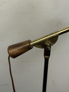 Paavo Tynell MID CENTURY ADJUSTABLE HEIGHT GOLDTONE FLOOR LAMPS - 4283035
