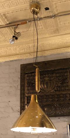 Paavo Tynell Midcentury Brass Adjustable Counterweight Pulley Pendant by Paavo Tynell 1950 - 1759598