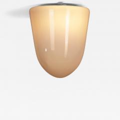 Paavo Tynell Model 80112 Opal Glass Flush Mount by Paavo Tynell for Idman Finland 1930s - 4752729