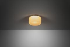 Paavo Tynell Model 80154 Opal Glass Ceiling Lamp by Paavo Tynell for Idman Finland 1930s - 4385323